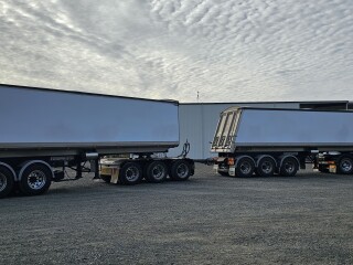 truck and trailers